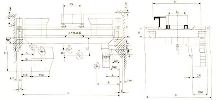 QD型电动双梁桥式起重机